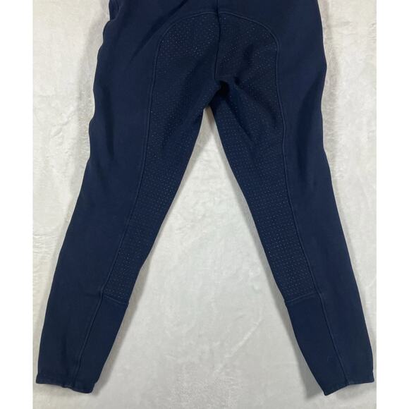 Horze Equestrian Women's Active Full Seat Breeches Peacoat Dark Blue Size 30 - Picture 3 of 16